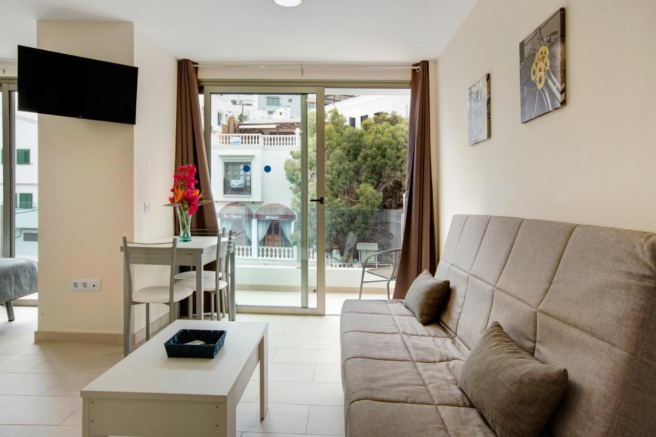 Ferienwohnung Albamar 1C Puerto De Mogan Exterior foto